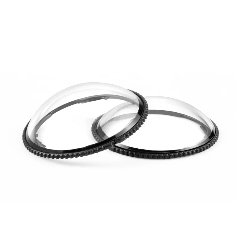 PULUZ PU988T 2Pcs For Insta360 X4  Lens Guards Rotatable Optical Hardened Glass Lens Protector