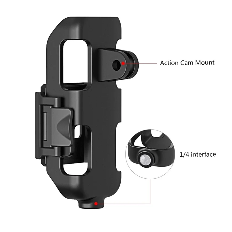 PULUZ PU380 For DJI Osmo Pocket / Pocket 2 Camera Protective Frame Bracket Wearable Accessory Adapter Mount