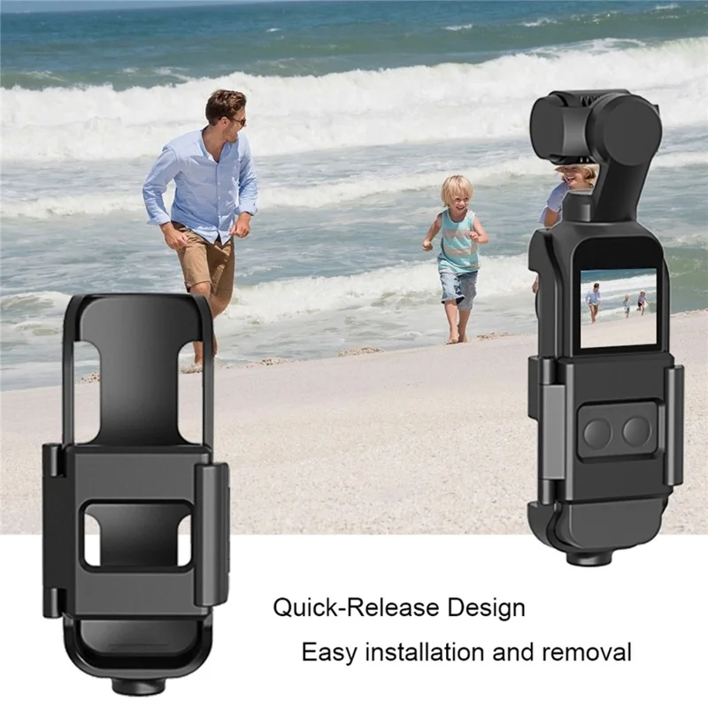 PULUZ PU380 For DJI Osmo Pocket / Pocket 2 Camera Protective Frame Bracket Wearable Accessory Adapter Mount