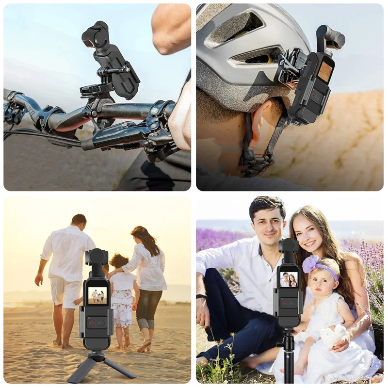 PULUZ PU380 For DJI Osmo Pocket / Pocket 2 Camera Protective Frame Bracket Wearable Accessory Adapter Mount