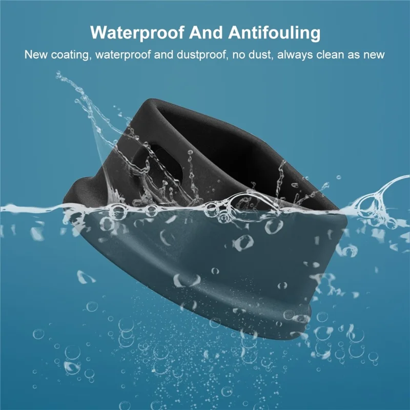 PULUZ PU893B For DJI Osmo Pocket 3 Base Silicone Anti-Slip Desktop Stand Camera Body Handle Mount