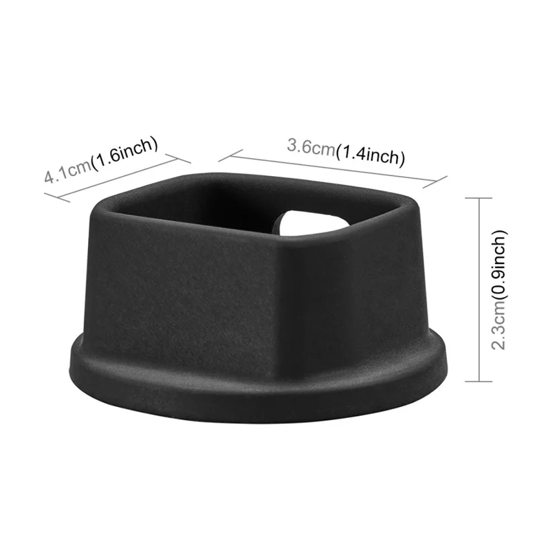 PULUZ PU893B For DJI Osmo Pocket 3 Base Silicone Anti-Slip Desktop Stand Camera Body Handle Mount