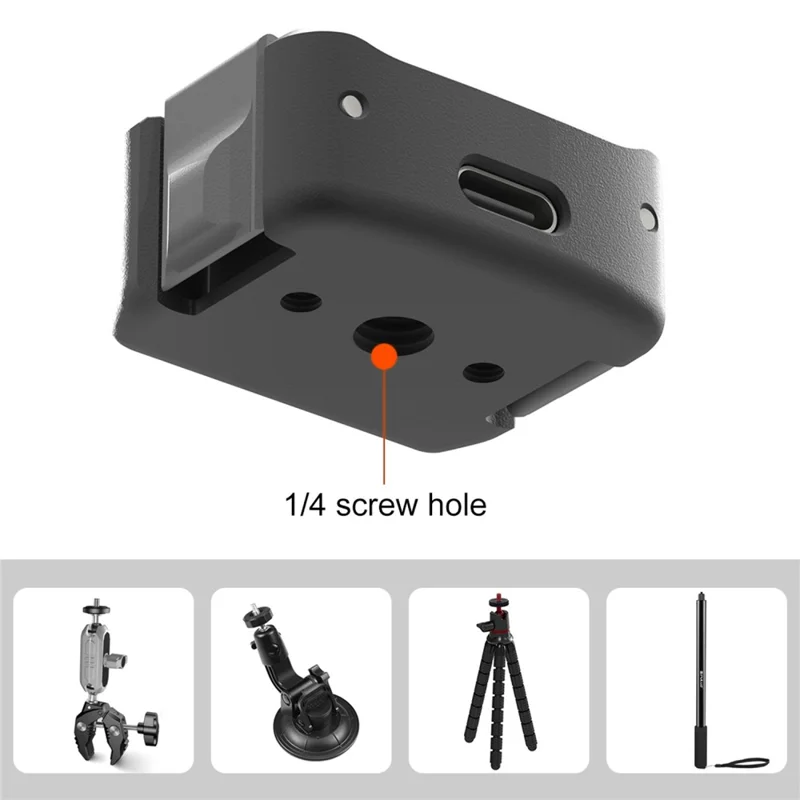 PULUZ PU897B For DJI Osmo Pocket 3 Charging Dock Adapter Base Aluminum Alloy Desktop Stand
