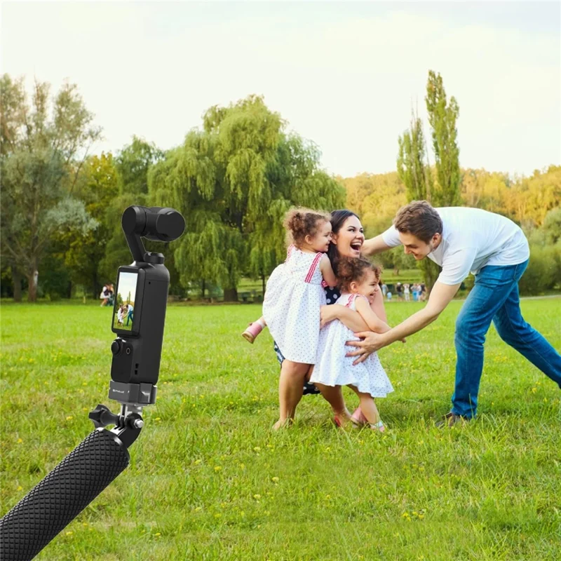 PULUZ PU897B For DJI Osmo Pocket 3 Charging Dock Adapter Base Aluminum Alloy Desktop Stand