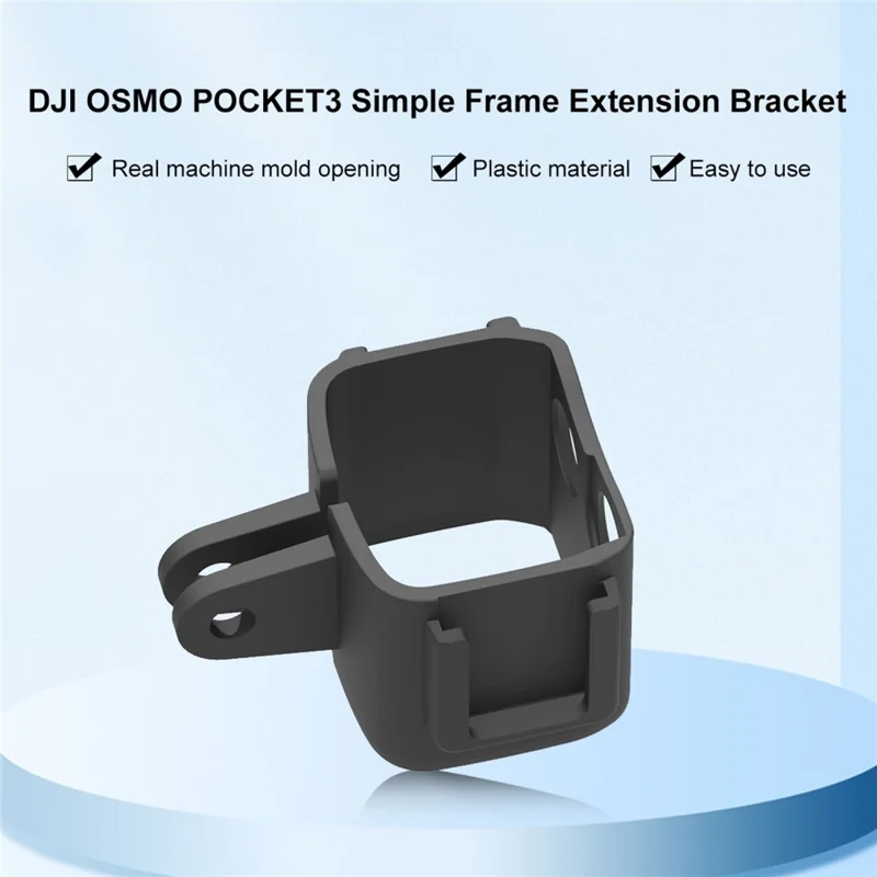 Suporte de Extensão para Câmera PULUZ PU899B para DJI Osmo Pocket 3 com Sapatas Frias