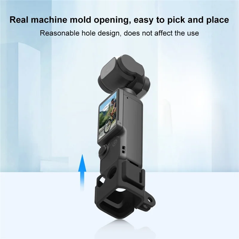 Suporte de Extensão para Câmera PULUZ PU899B para DJI Osmo Pocket 3 com Sapatas Frias