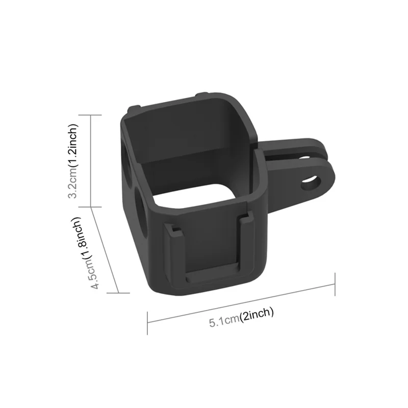 Suporte de Extensão para Câmera PULUZ PU899B para DJI Osmo Pocket 3 com Sapatas Frias