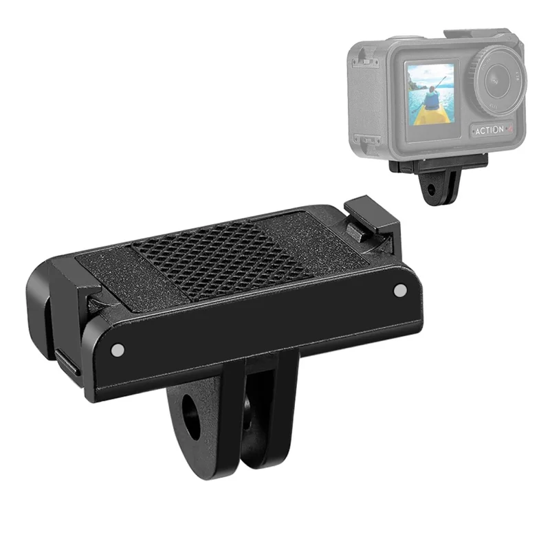 PULUZ PU934B For DJI Osmo Action 4  /  3 Magnetic Quick Release Adapter Base Expansion Mount for Selfie Stick / Tripod