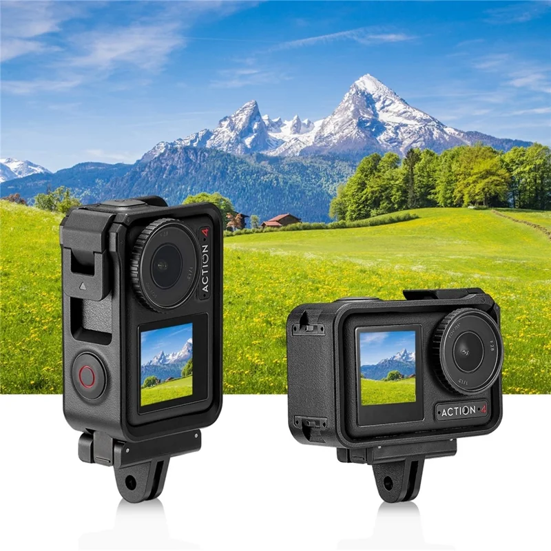 PULUZ PU934B For DJI Osmo Action 4  /  3 Magnetic Quick Release Adapter Base Expansion Mount for Selfie Stick / Tripod