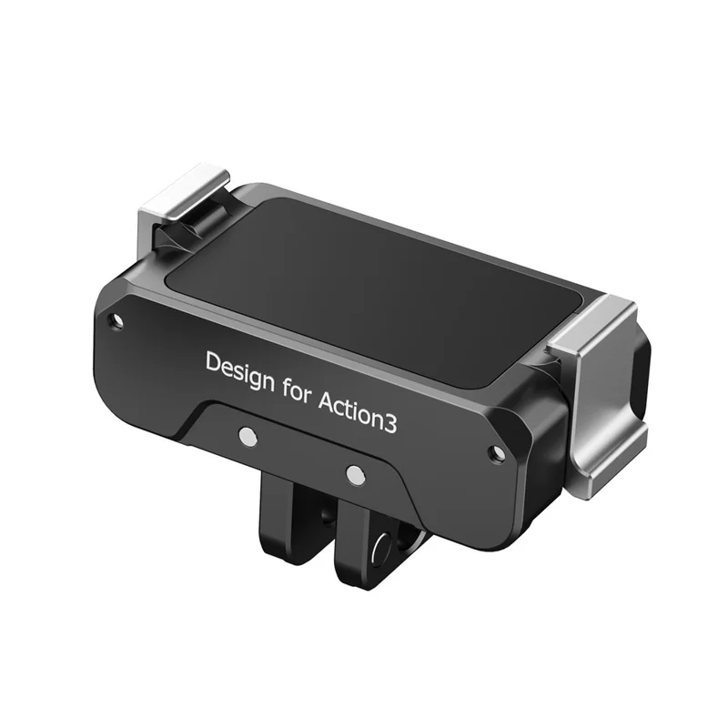 PULUZ PU995B Para DJI Osmo Action 4 / 3 Base de montaje de metal de liberación rápida magnética compatible con palo selfie / trípode