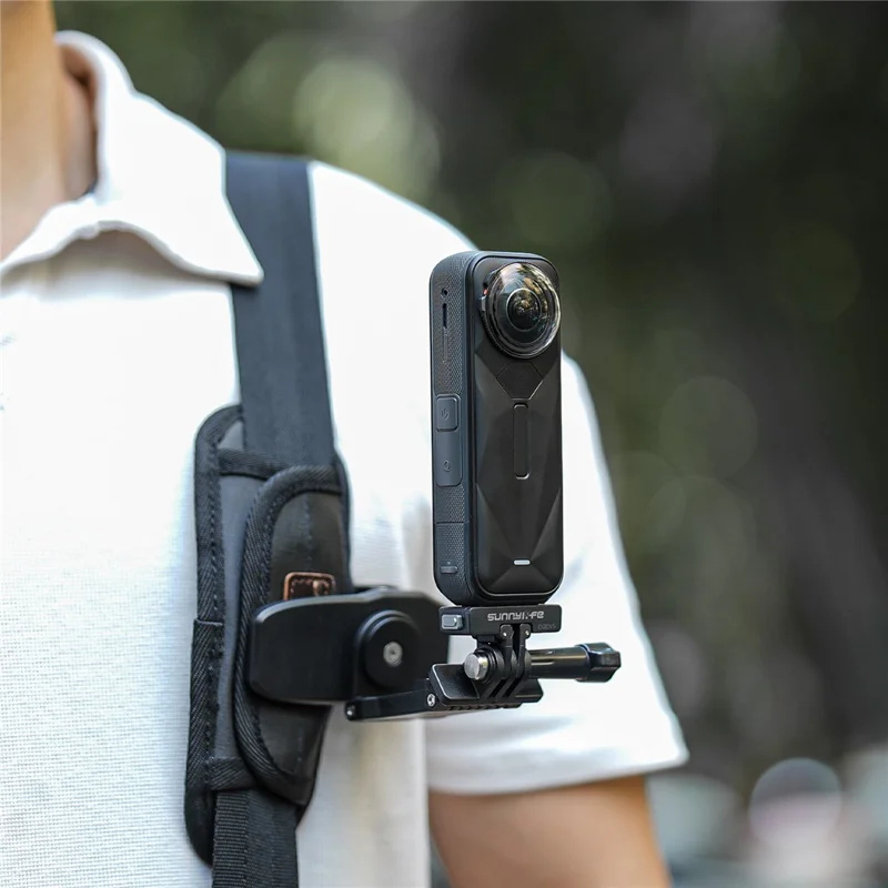 SUNNYLIFE DZ015 Adaptador Magnético para Insta360 X5 / Ace / Ace Pro 2 / Ace Pro Câmera Suporte Dobrável