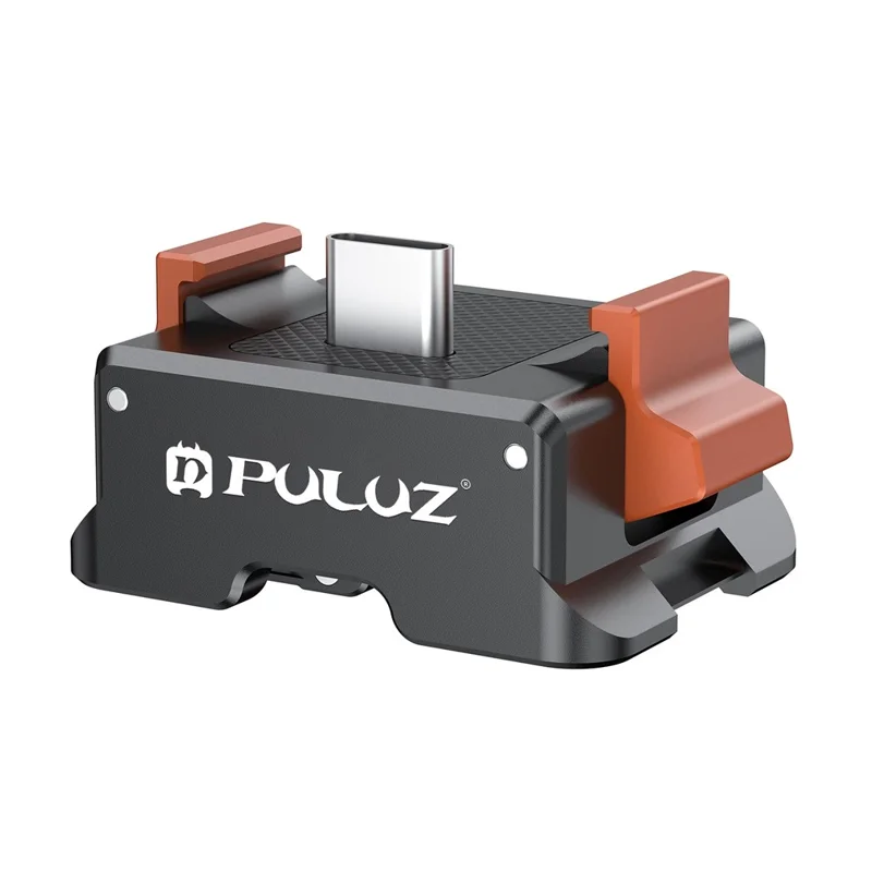 PULUZ PU734B Base de Carregamento Tipo C com Adaptador de Montagem de Liberação Rápida para DJI Osmo Pocket 3 - Acessórios para Câmera