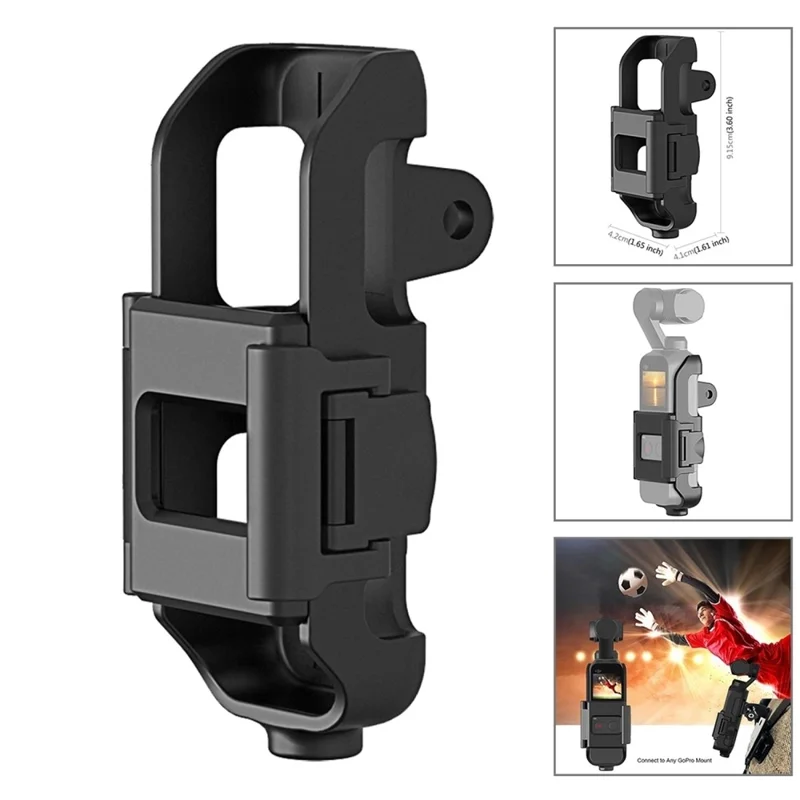 PULUZ PKT47 43 in 1 For DJI Osmo Pocket Phone Clip Selfie Stick Extension Bracket Chest Strap Camera Accessory Kit with Large Case