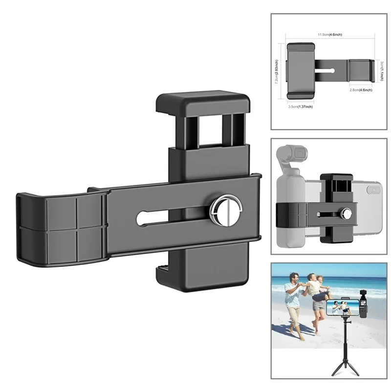 PULUZ PKT47 43 in 1 For DJI Osmo Pocket Phone Clip Selfie Stick Extension Bracket Chest Strap Camera Accessory Kit with Large Case