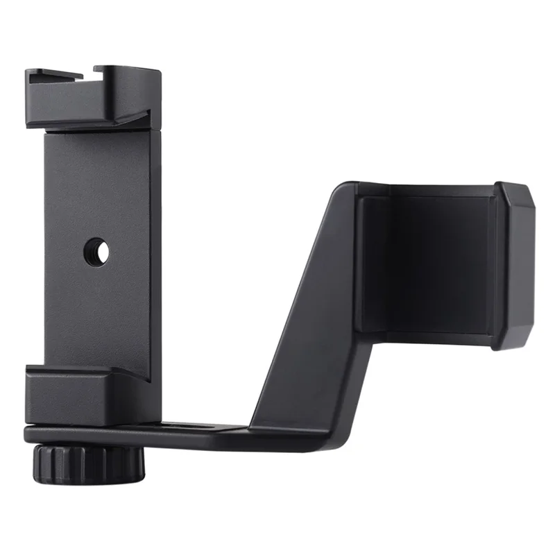 PULUZ PU383 Supporto di Fissaggio Metallico con Staffa di Espansione per Montaggio a Slitta Fredda e Supporto Telefono per DJI Osmo Pocket