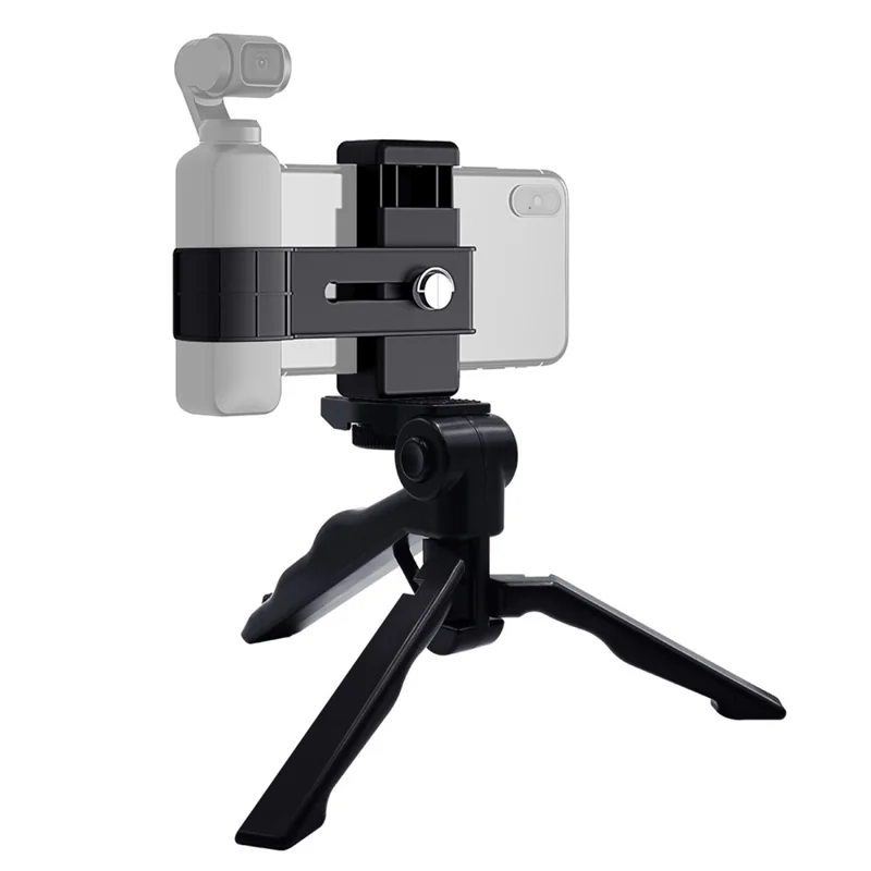 PULUZ PKT46 Per DJI Pocket 2 / Osmo Pocket PU379 Supporto Telefonico con Morsetto e Impugnatura Pieghevole Treppiede PU191