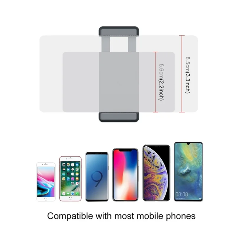 PULUZ PKT46 Per DJI Pocket 2 / Osmo Pocket PU379 Supporto Telefonico con Morsetto e Impugnatura Pieghevole Treppiede PU191