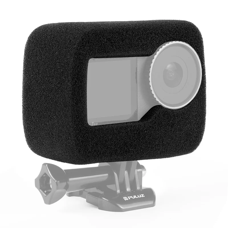 PULUZ PU987B Für DJI Osmo Action 4 / 3 Hochdichter Schaumstoff Windgeräusch-Reduzierungs- und Kratzfeste Abdeckung
