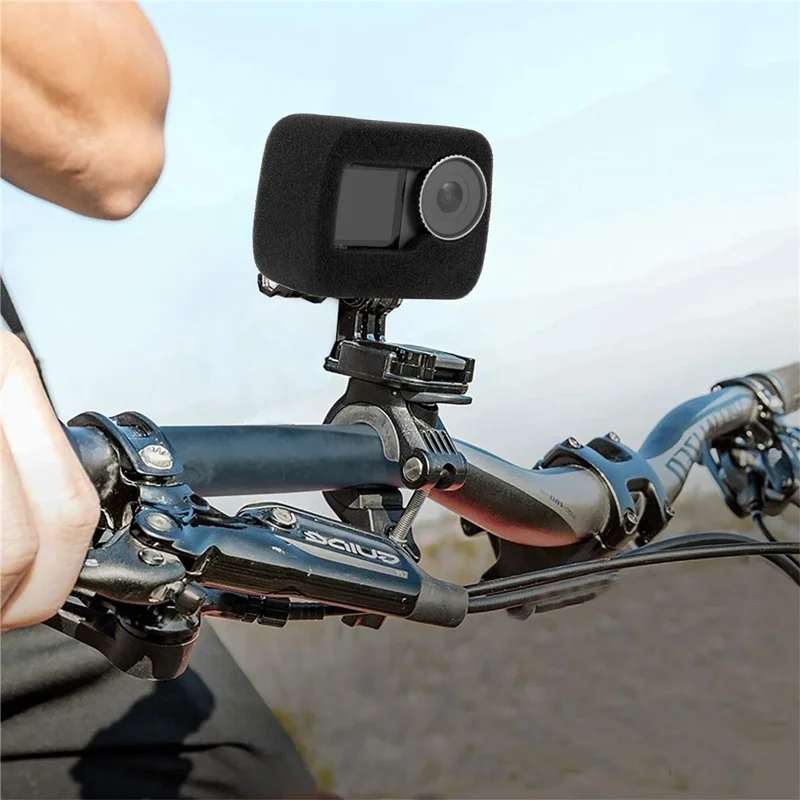 PULUZ PU987B Für DJI Osmo Action 4 / 3 Hochdichter Schaumstoff Windgeräusch-Reduzierungs- und Kratzfeste Abdeckung