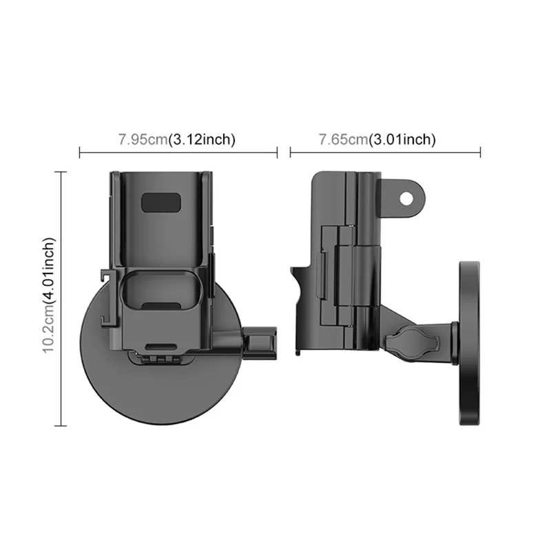 PULUZ PU724B Per DJI Osmo Pocket 3 Base di Montaggio Magnetica con Regolazione Angolare Universale