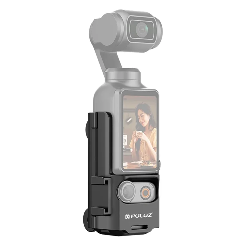 PULUZ PU722B для DJI Osmo Pocket 3 Удлинительный адаптер Защитная рамка Расширенная ручка Холодный башмак Кронштейн крепления