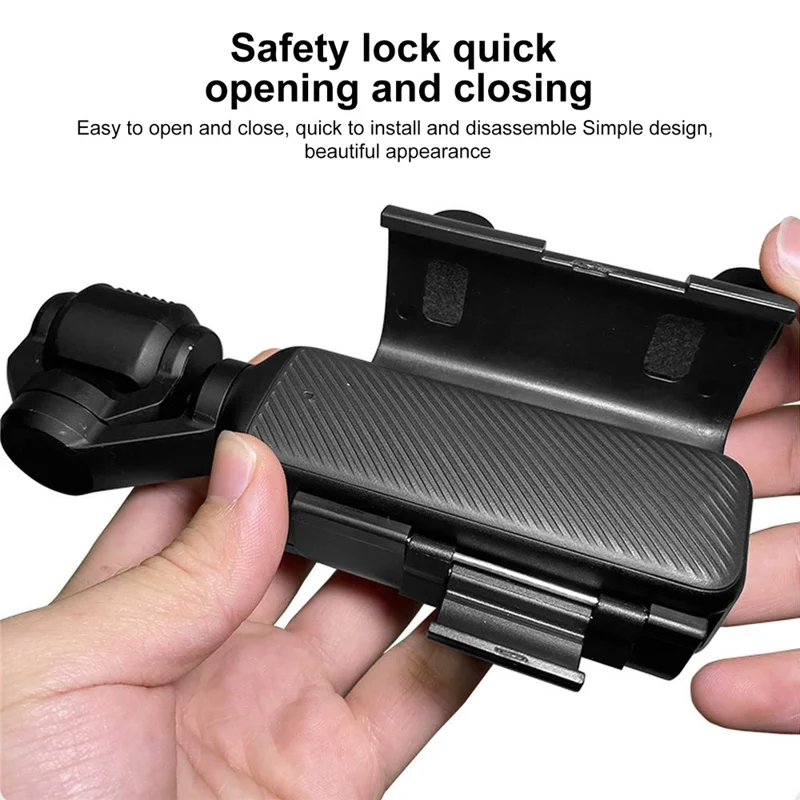 PULUZ PU722B для DJI Osmo Pocket 3 Удлинительный адаптер Защитная рамка Расширенная ручка Холодный башмак Кронштейн крепления