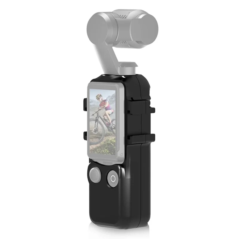 PULUZ PU933B Marco Protector de Metal para DJI Osmo Pocket 3 con 2 Soportes de Zapata Fría y Adaptador de Expansión