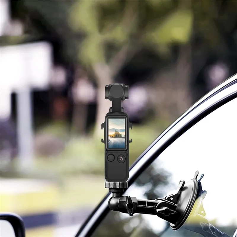 PULUZ PU933B Marco Protector de Metal para DJI Osmo Pocket 3 con 2 Soportes de Zapata Fría y Adaptador de Expansión