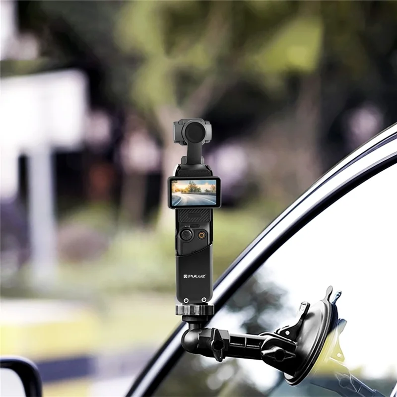 PULUZ PU930B Per DJI Osmo Pocket 3 Cornice Protettiva in Metallo Adattatore Gabbia in Lega di Alluminio CNC con Supporto di Montaggio