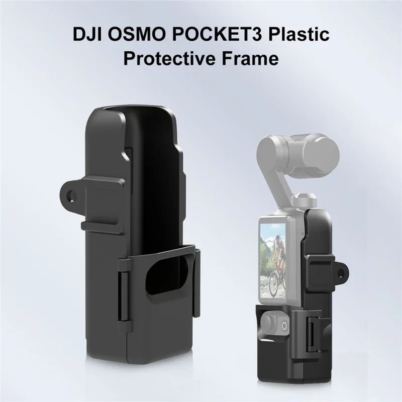 PULUZ PU898B For DJI Osmo Pocket 3 Protective Frame ABS Extension Adapter Bracket