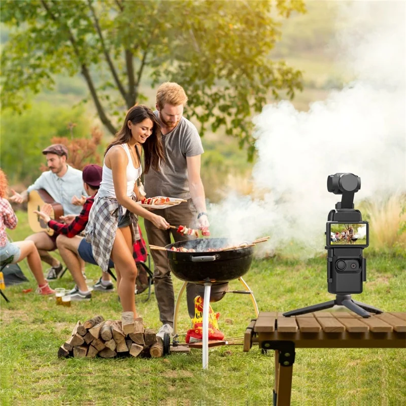 PULUZ PU898B For DJI Osmo Pocket 3 Protective Frame ABS Extension Adapter Bracket