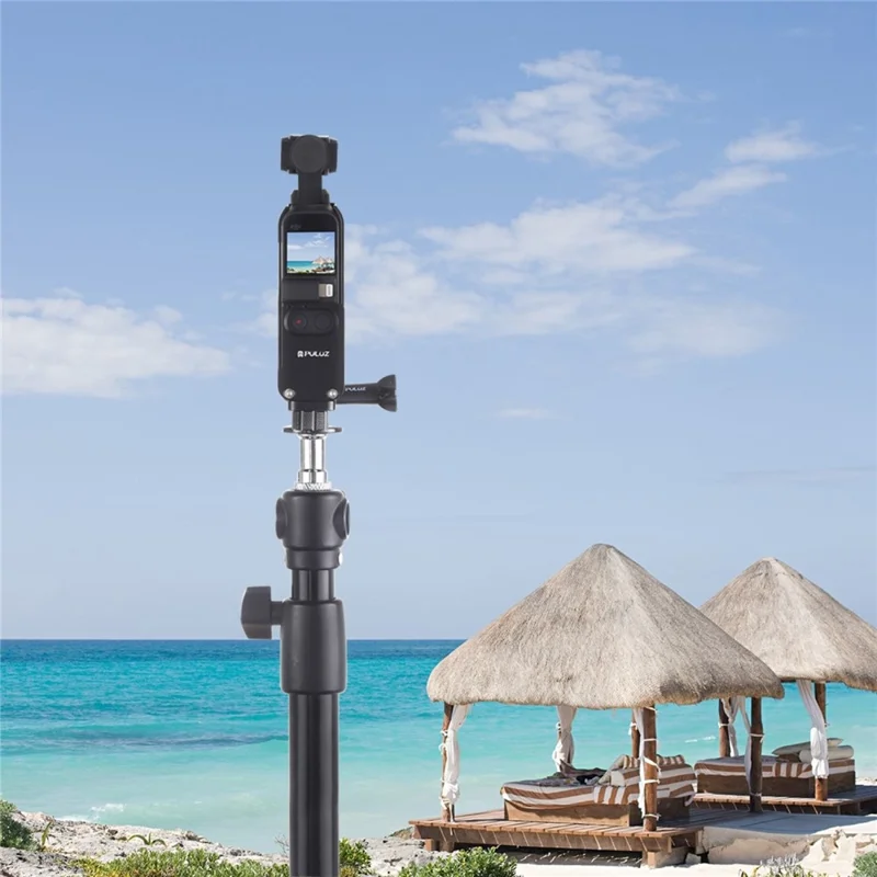 PULUZ PU375B Per DJI Osmo Pocket Fotocamera Cornice di Raffreddamento in Metallo Lega di Alluminio CNC Custodia Protettiva