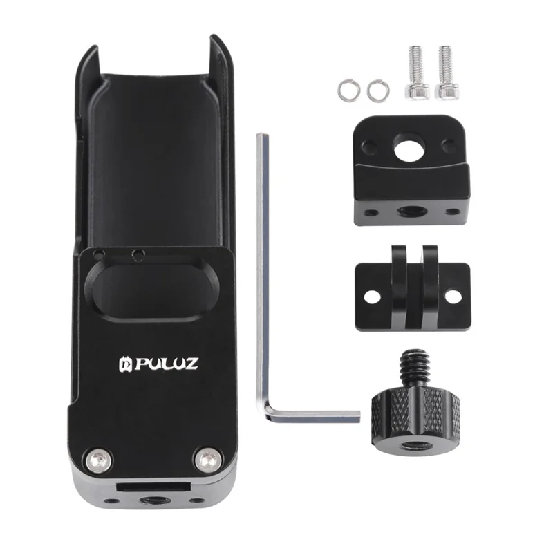 PULUZ PU375B Per DJI Osmo Pocket Fotocamera Cornice di Raffreddamento in Metallo Lega di Alluminio CNC Custodia Protettiva