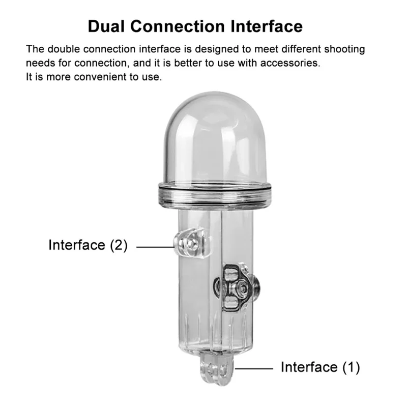 PULUZ PU355 Custodia Impermeabile per DJI Osmo Pocket, Protezione Subacquea fino a 60 Metri, Scudo per Immersioni