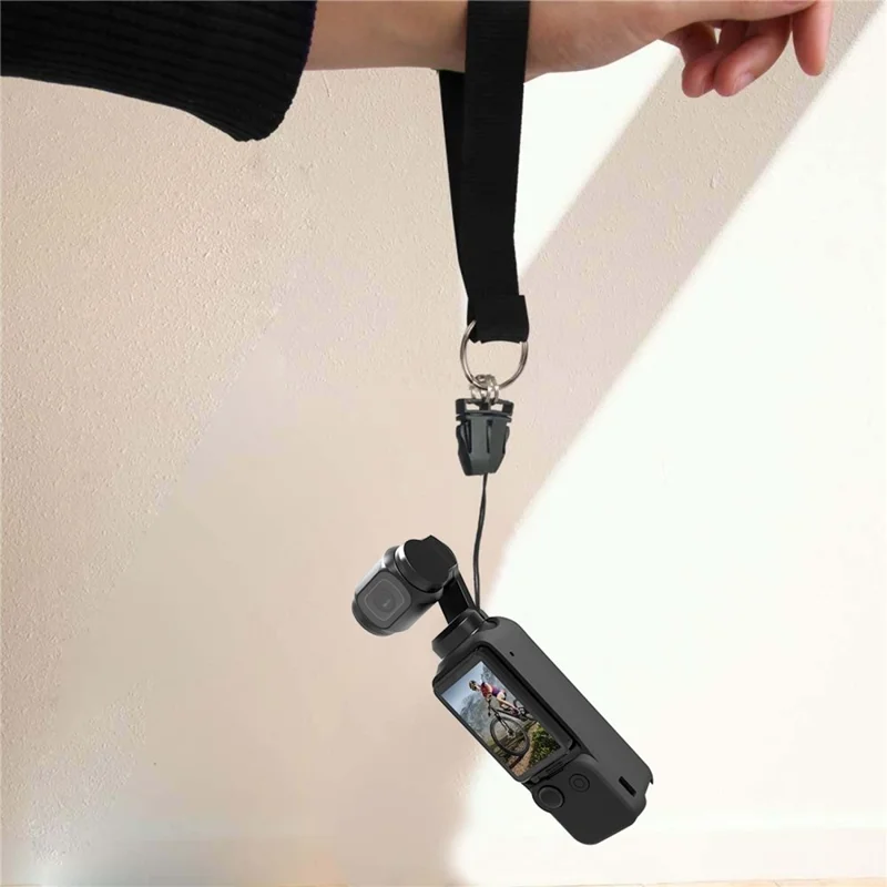 PULUZ PU894 For DJI Osmo Pocket 3 Silicone Protective Case Set with Lens / Screen Cover - Black