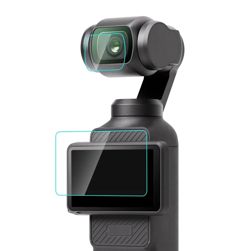 PULUZ PU950T для защитной плёнки 9H 2.5D HD закалённого стекла камеры объектива DJI Osmo Pocket 3