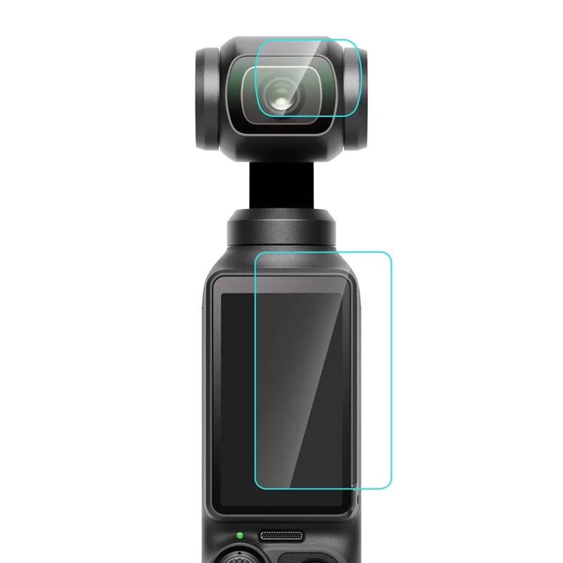 PULUZ PU950T для защитной плёнки 9H 2.5D HD закалённого стекла камеры объектива DJI Osmo Pocket 3