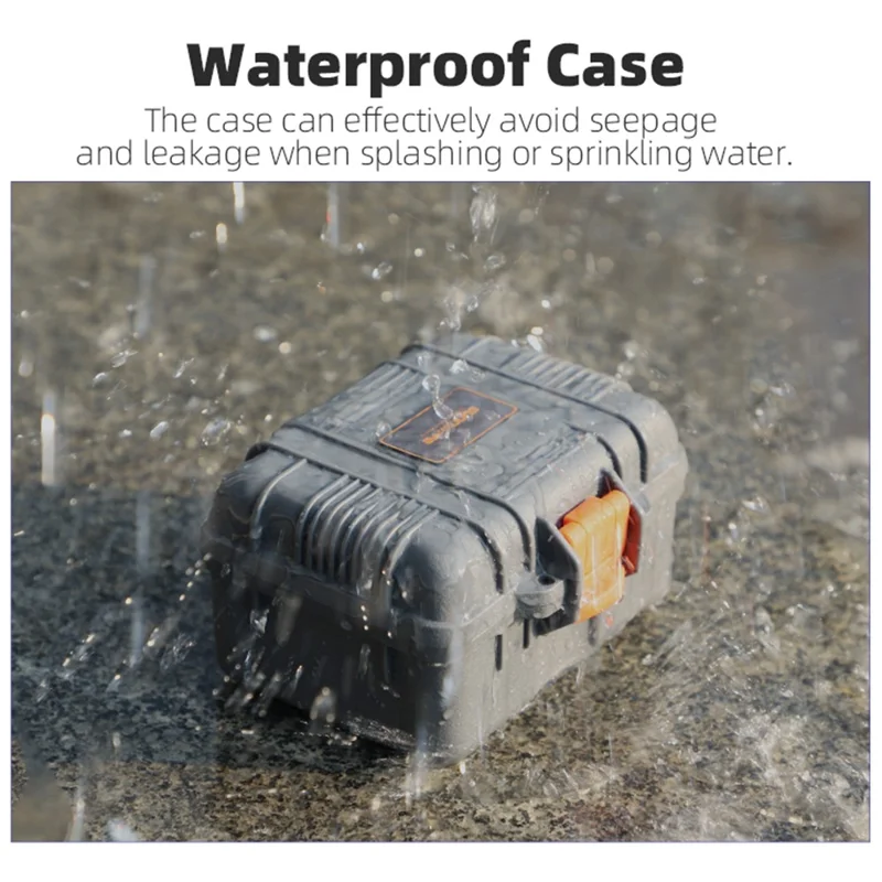 SUNNYLIFE AQX-21 For DJI Osmo 360 Camera Mini Storage Case Waterproof Shockproof Protective Box