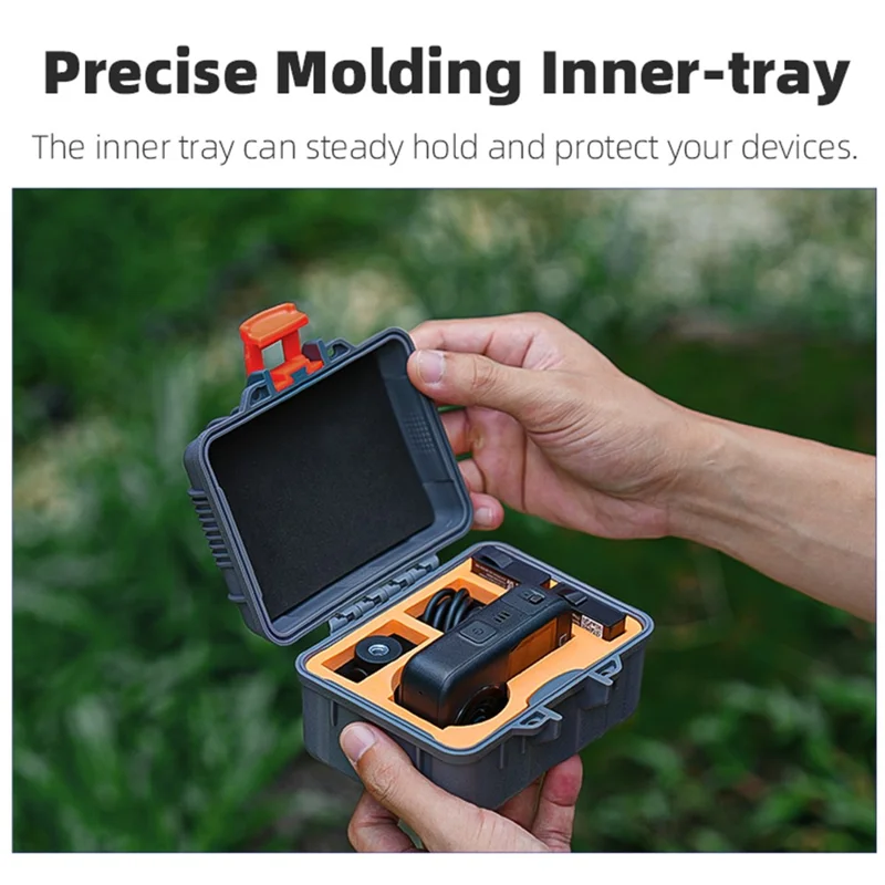 SUNNYLIFE AQX-21 For DJI Osmo 360 Camera Mini Storage Case Waterproof Shockproof Protective Box