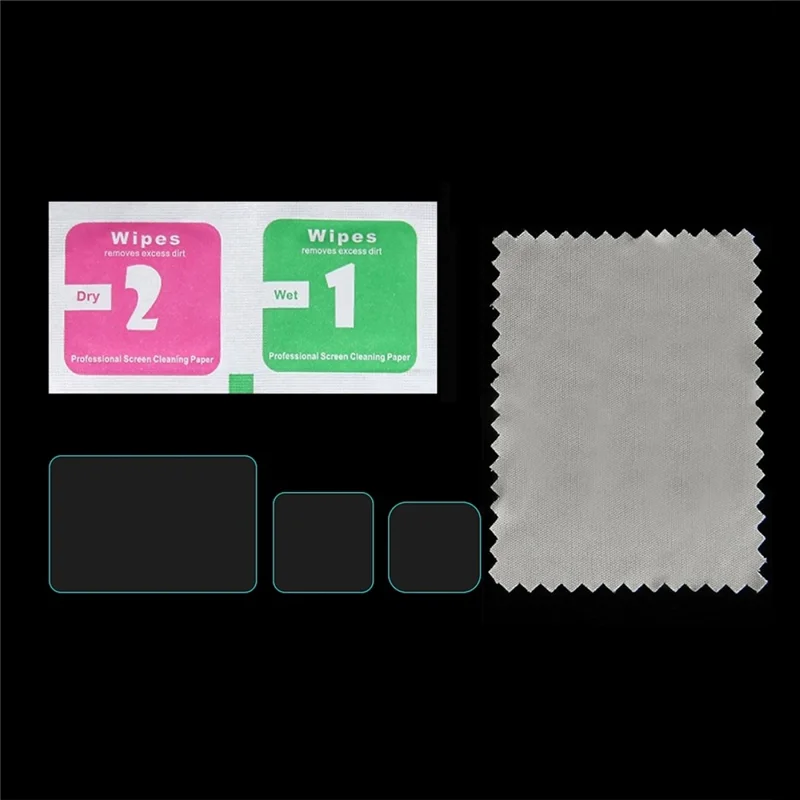 PULUZ PU507 Protective Film for GoPro Hero 12 Black / 11 Black / 10 Black / 9 Black Anti Scratch 9H 2.5D Tempered Glass Lens + LCD Screen Protector