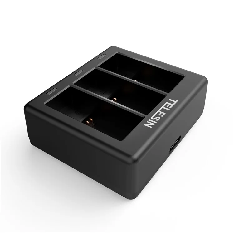 TELESIN AT1103 Triple Channel Battery Charger para GoPro HERO 9 Black Battery Charger
