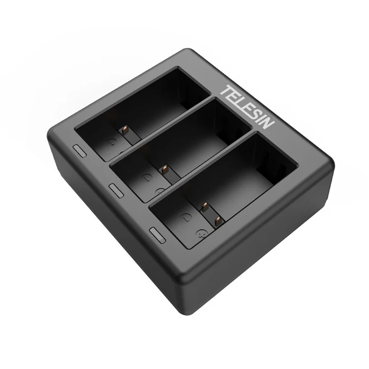 TELESIN AT1103 Triple Channel Battery Charger para GoPro HERO 9 Black Battery Charger