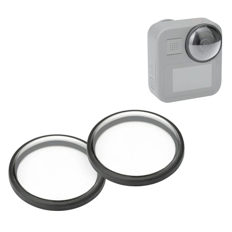 PULUZ PU446 For GoPro MAX 2Pcs Lens Protector Anti Oil Dust Scratch Resistant Acrylic Lens Guard