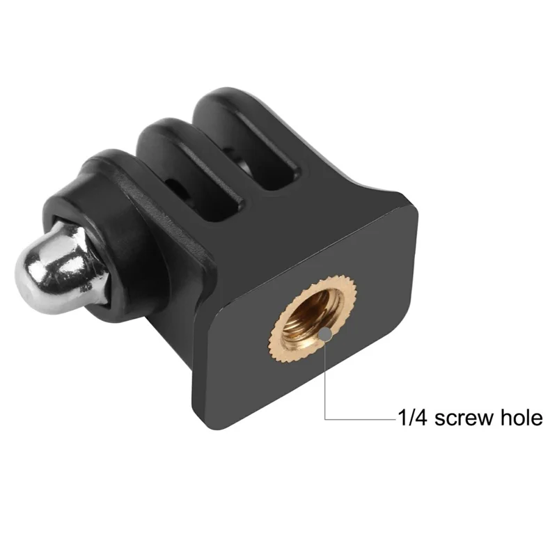 PULUZ PU813 Tripod Mount Adapter Mini Base Plastic Invisible Base Sports Camera Accessories