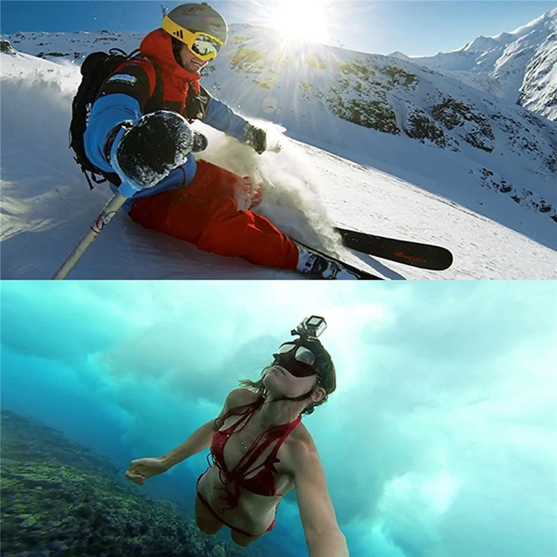 PULUZ PU154 Surfbrett-Halterung mit Aufkleber für GoPro HERO11 Black / HERO10 Black / HERO9 Black / Hero 8 / Hero 7 Halterungspad