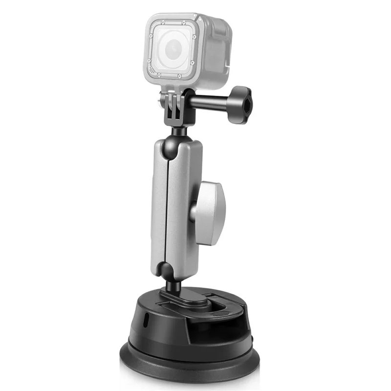 PULUZ PU863 Suporte Universal de Ventosa para Carro com Cabeça Giratória de 360 Graus para Câmera e Celular