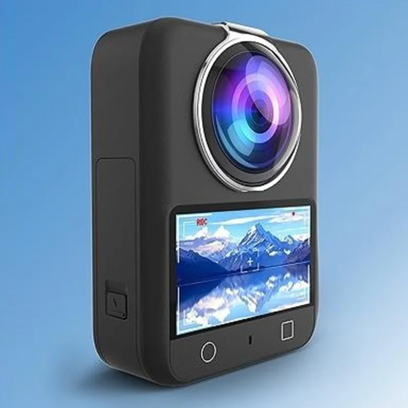 2Pcs For DJI Osmo 360 Lens Protector Panoramic Camera PC Lens Cover Cap