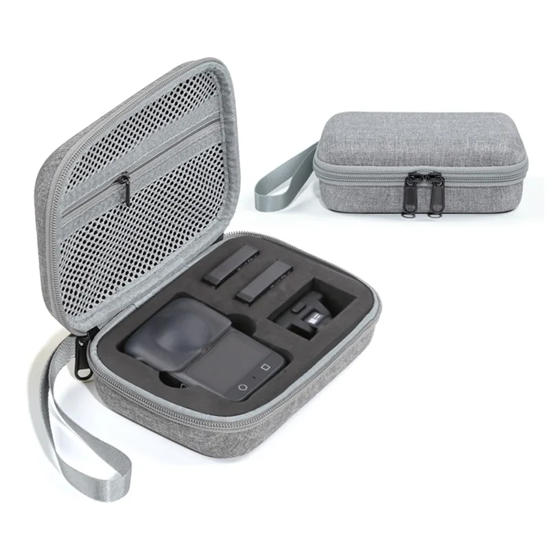 Étui de rangement rigide EVA portable gris pour caméra DJI Osmo 360