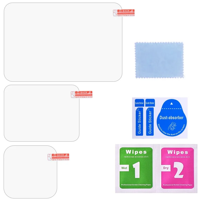 PULUZ PU954T For GoPro HERO13 Black High Transparency Front + Rear Screen Protector with Tempered Glass Lens Film