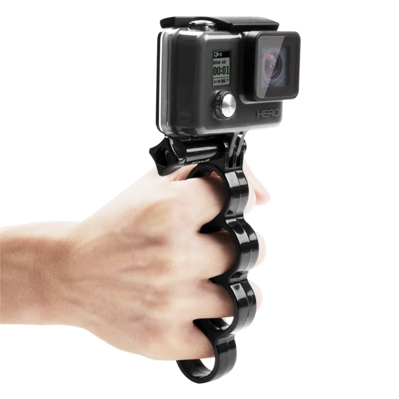 PULUZ PU173 For GoPro Hero / DJI Osmo Action Camera Ergonomic Design Finger Ring Grip Handle